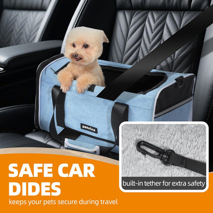 Petviva Cat Carrier with Privacy Curtain