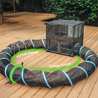 Kitty 10ft Connectable Tunnel
